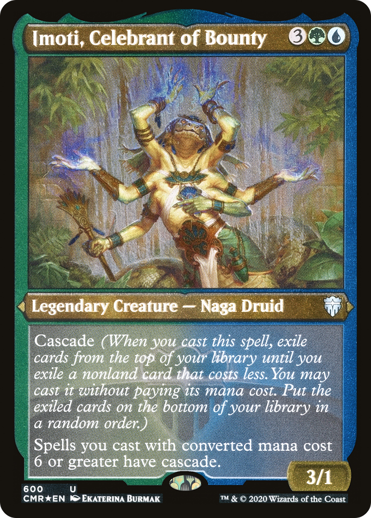 Imoti, Celebrant of Bounty (600) [Commander Legends]  Foil