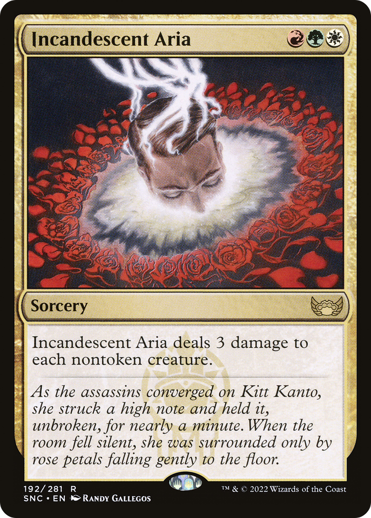 Incandescent Aria [Streets of New Capenna] Foil