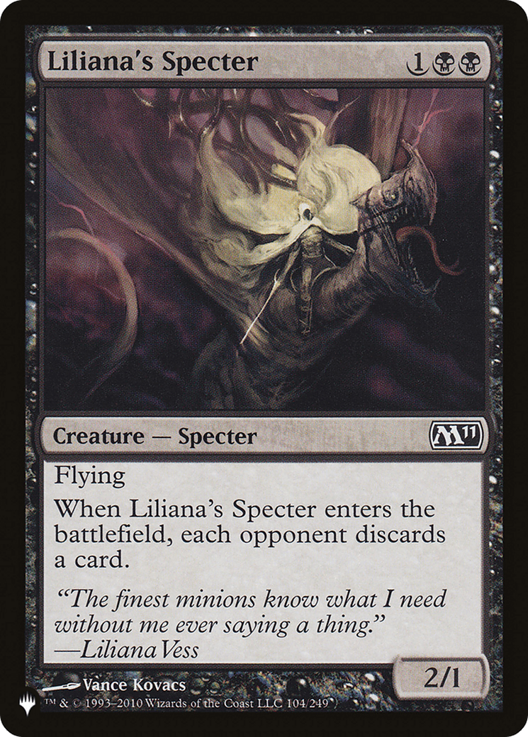 Liliana's Specter |  (M11-104) [The List]