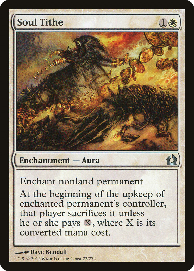 Soul Tithe [Return to Ravnica] Foil