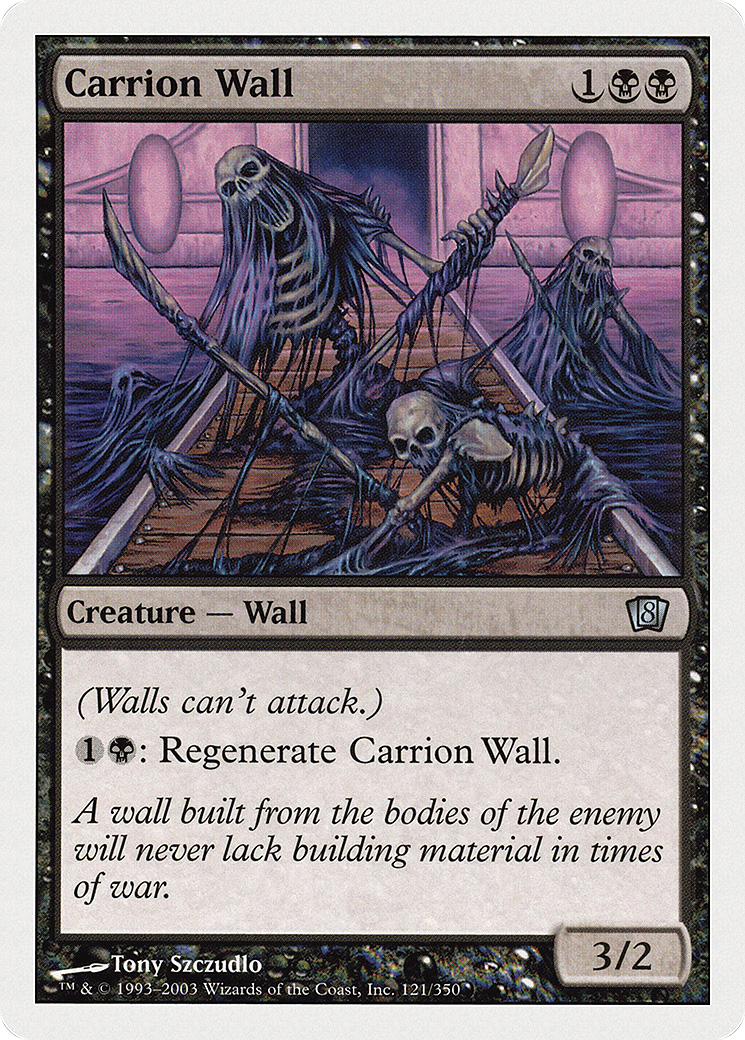 Carrion Wall [Eighth Edition] Foil