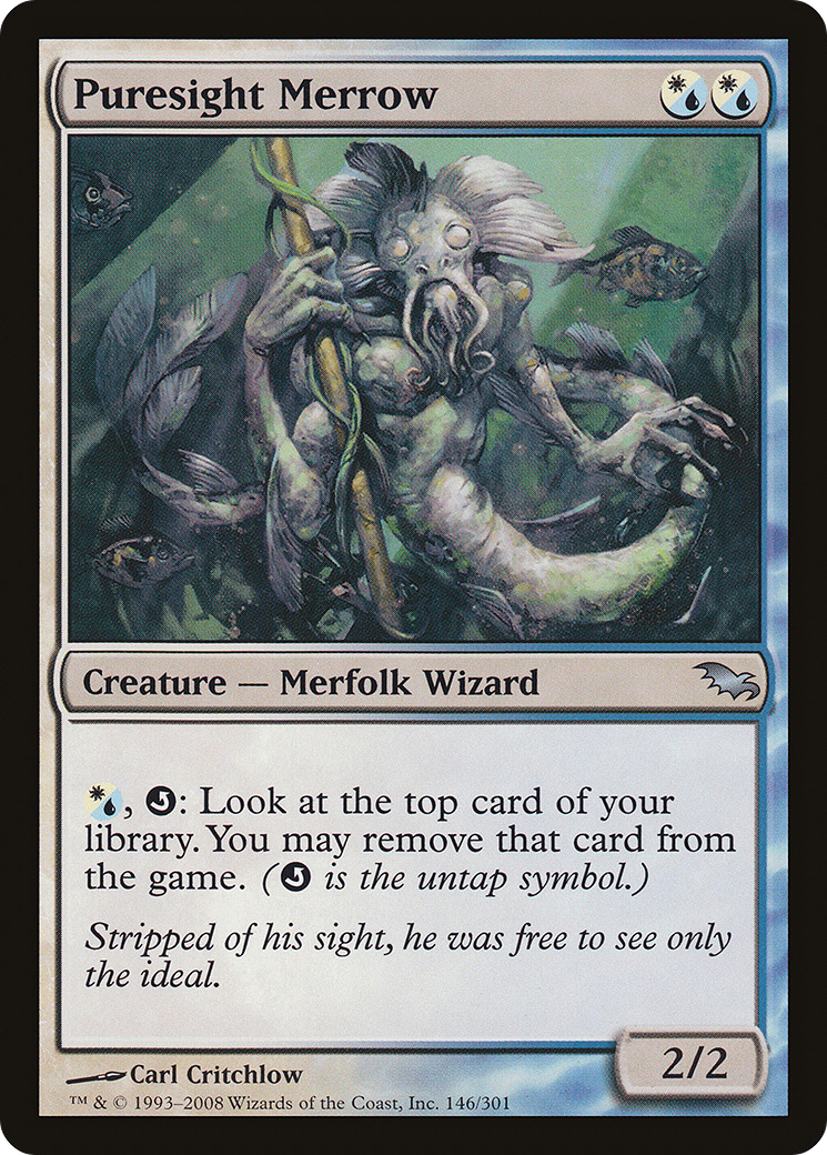 Puresight Merrow [Shadowmoor] Foil
