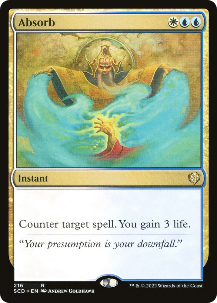 Absorb 216/352 (Starter Commander Decks) 