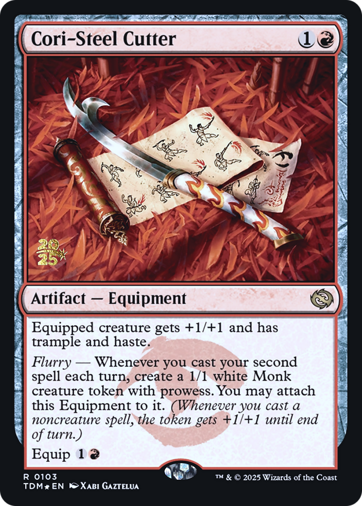 Cori-Steel Cutter (103) [Prerelease Cards]