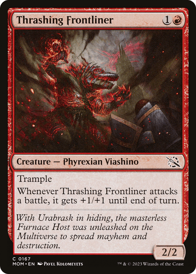 Thrashing Frontliner [March of the Machine] Foil