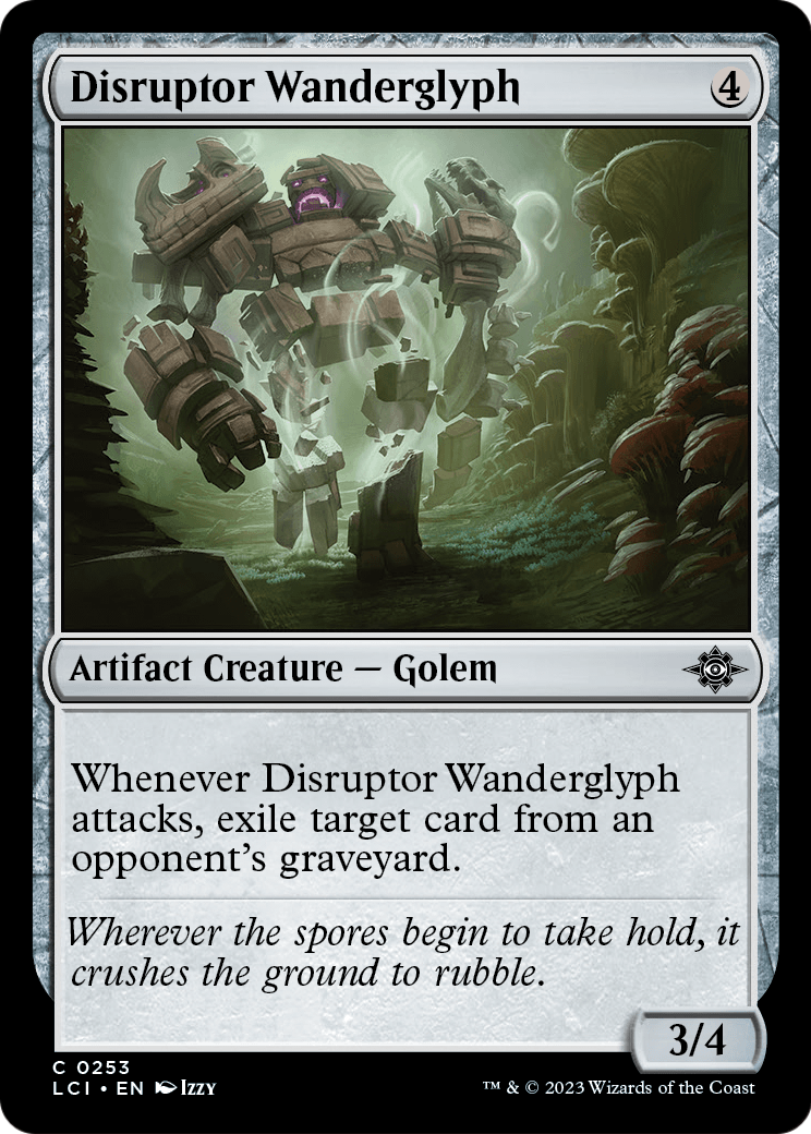 Disruptor Wanderglyph [The Lost Caverns of Ixalan] Foil
