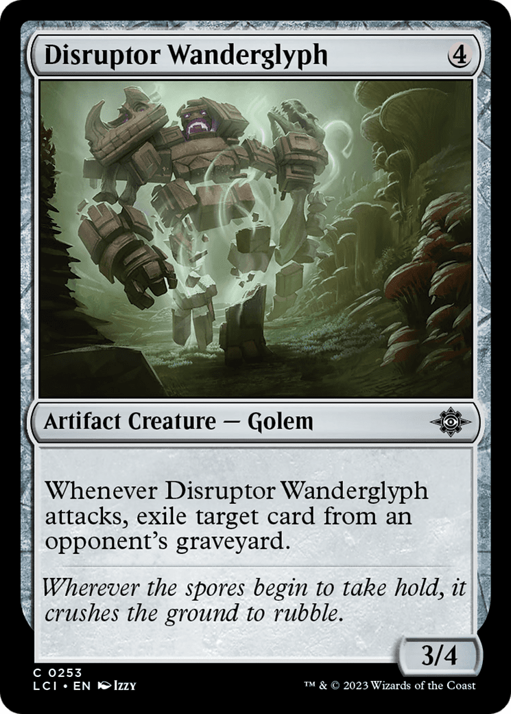 Disruptor Wanderglyph [The Lost Caverns of Ixalan] Foil