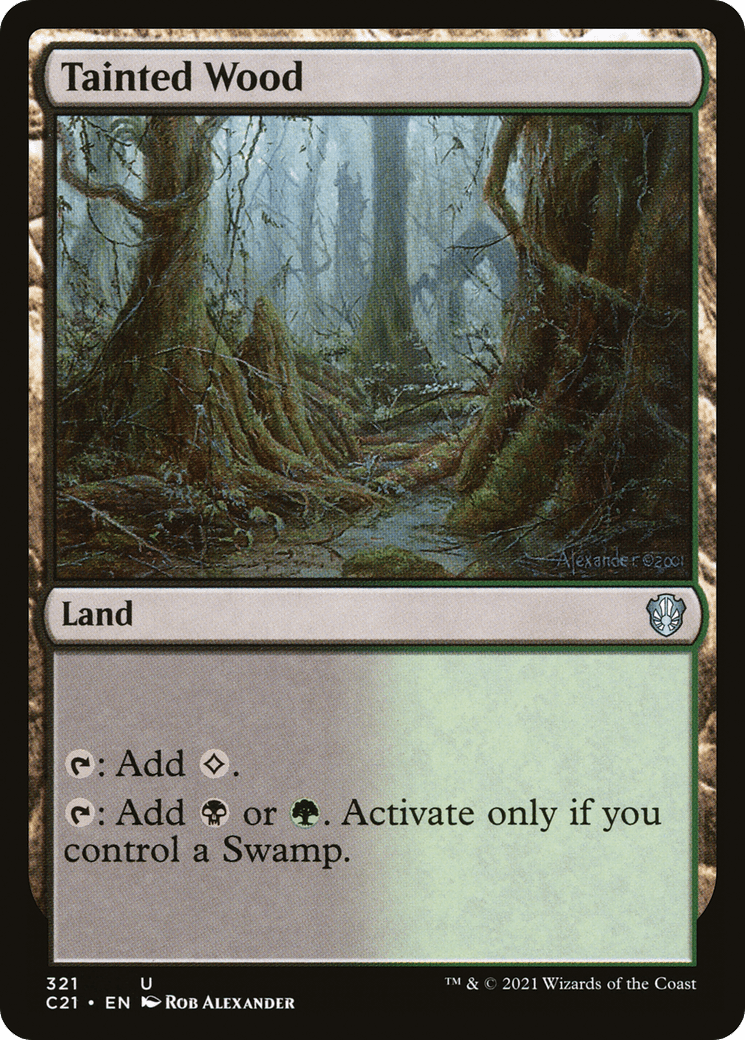Tainted Wood [Commander 2021]