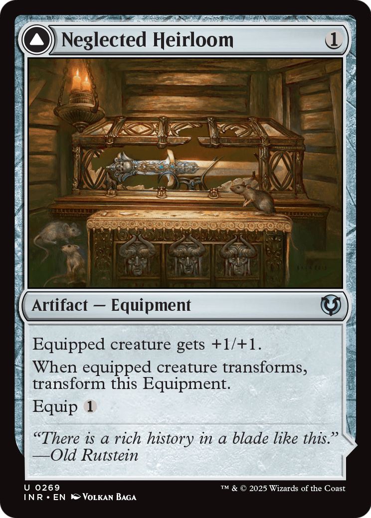 Neglected Heirloom (-269) [Innistrad Remastered]  Foil