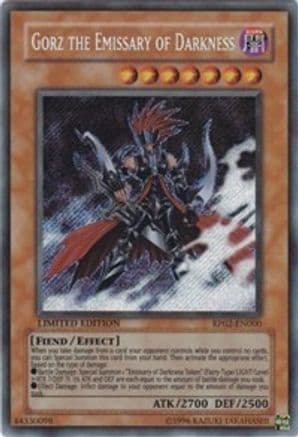Gorz the Emissary of Darkness [RP02-EN000] Secret Rare