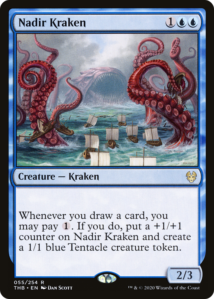Nadir Kraken [Theros Beyond Death] Foil