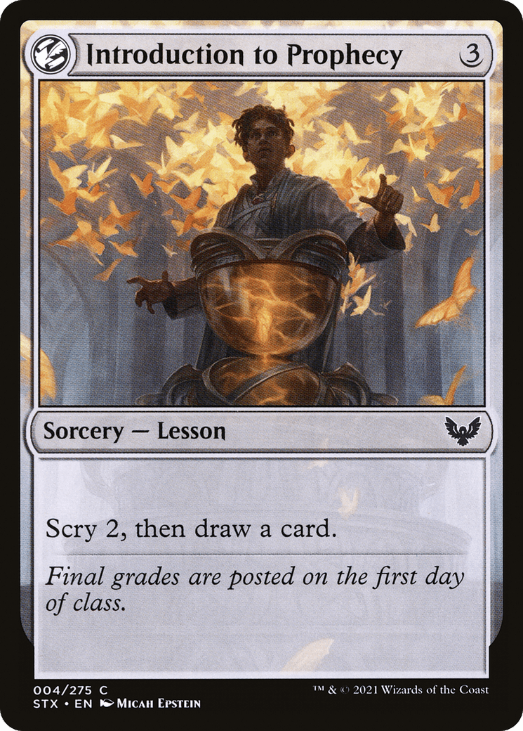 Introduction to Prophecy [Strixhaven: School of Mages] Foil