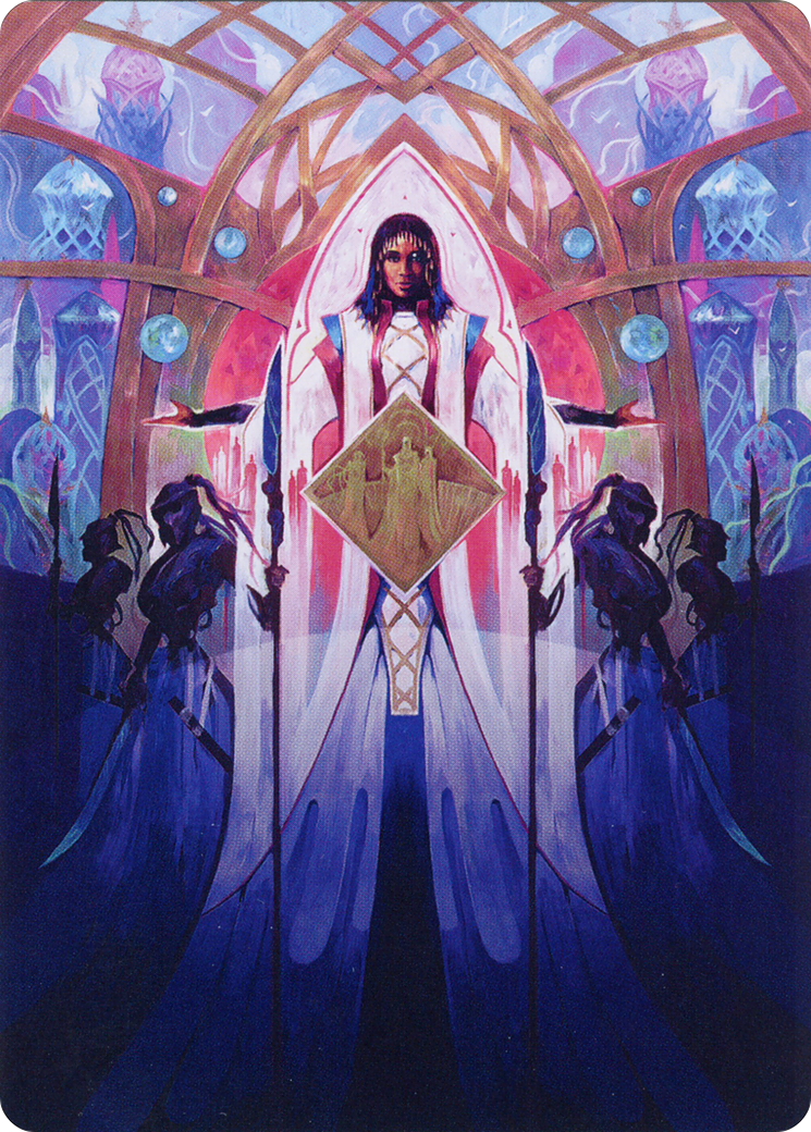 Kayla's Command // Kayla's Command (ABRO-030) - The Brothers' War Art Series (Borderless) Foil