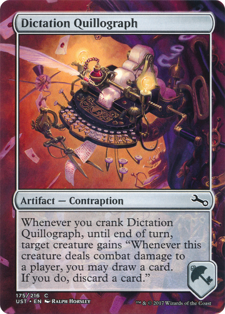 Dictation Quillograph [Unstable] Foil
