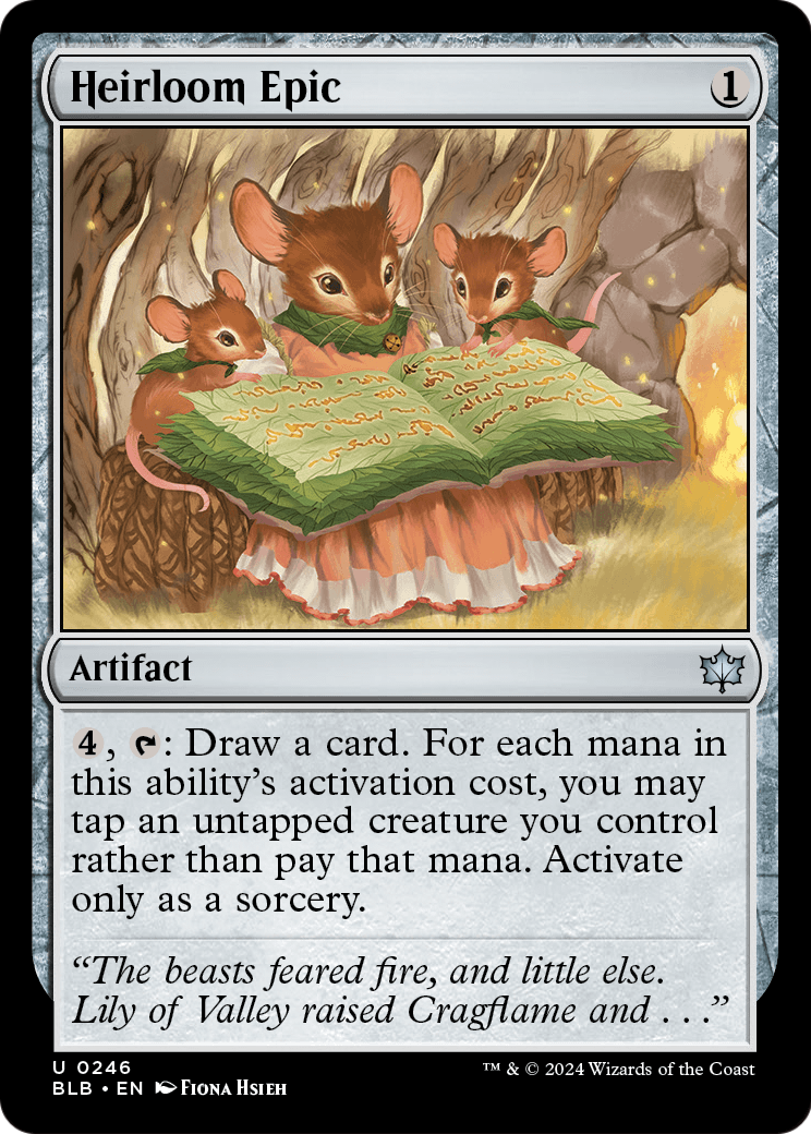 Heirloom Epic [Bloomburrow] Foil