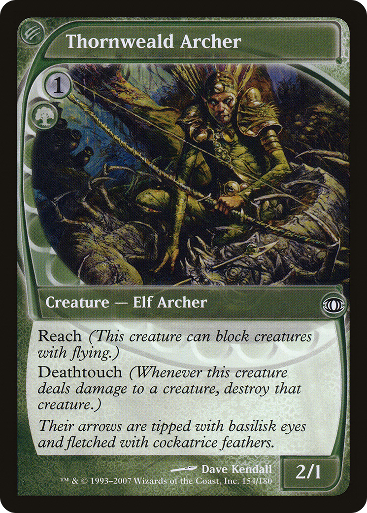 Thornweald Archer [Future Sight] Foil