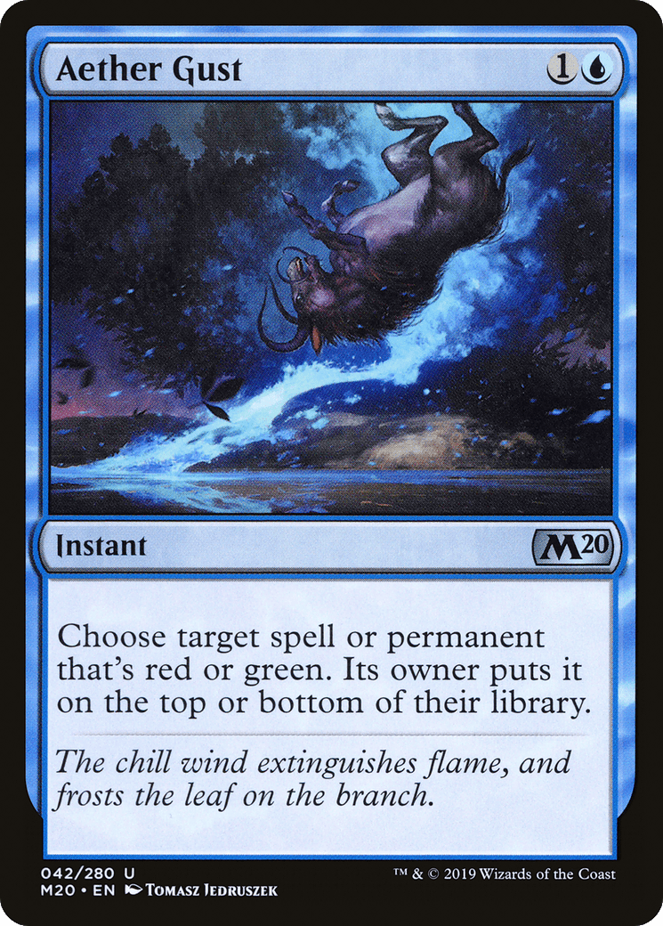 Aether Gust [Core Set 2020] Foil