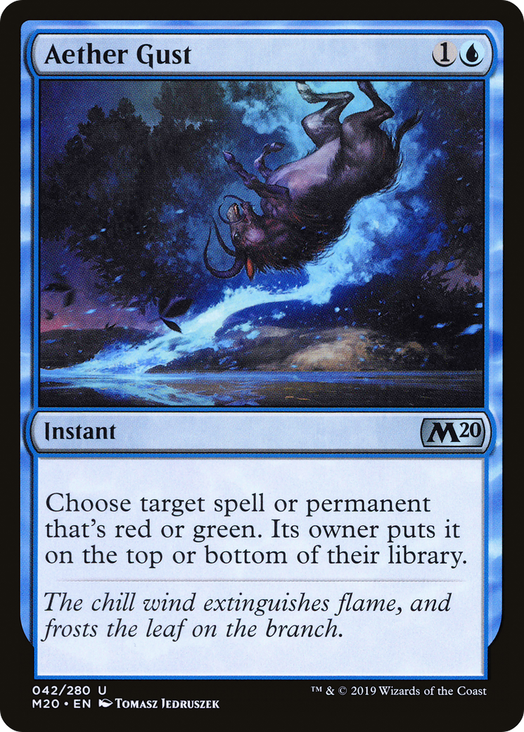 Aether Gust [Core Set 2020] Foil