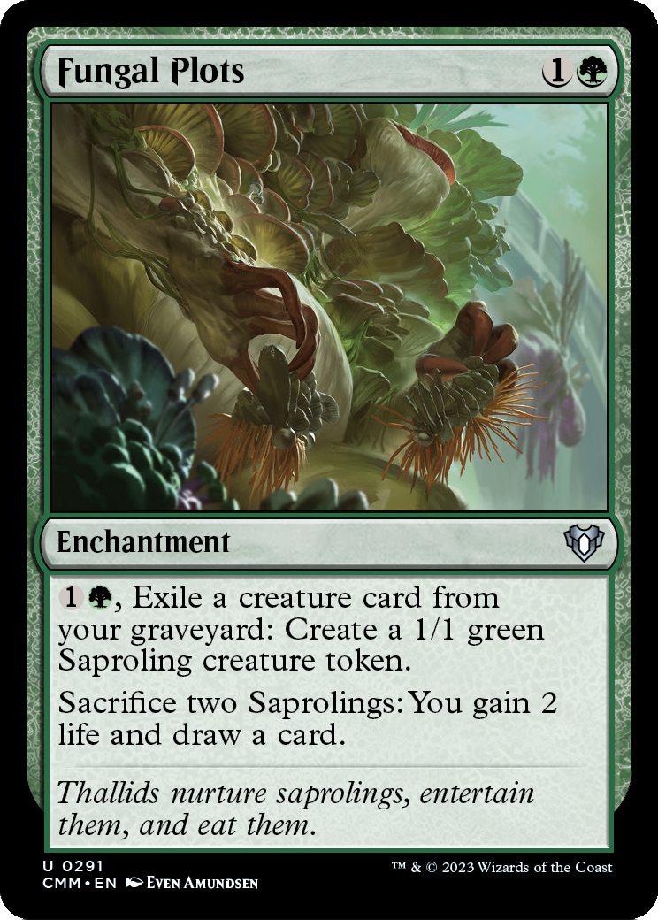 Fungal Plots [Commander Masters] Foil