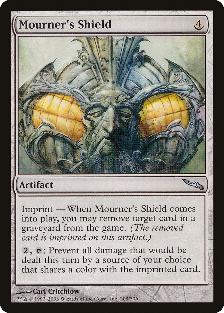 Mourner's Shield [Mirrodin] Foil