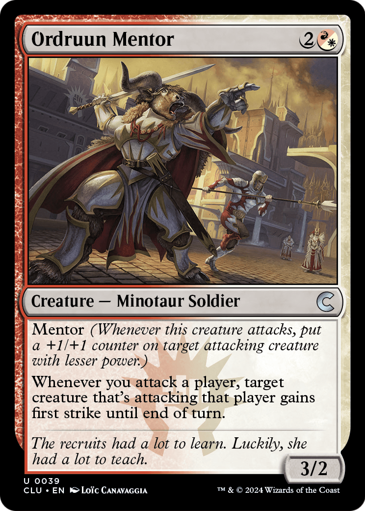 Ordruun Mentor (CLU-039) - Ravnica: Clue Edition