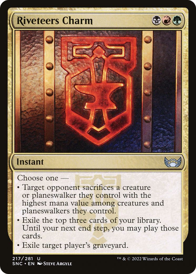 Riveteers Charm [Streets of New Capenna] Foil