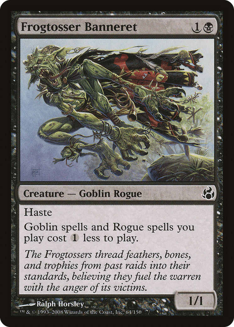 Frogtosser Banneret [Morningtide] Foil