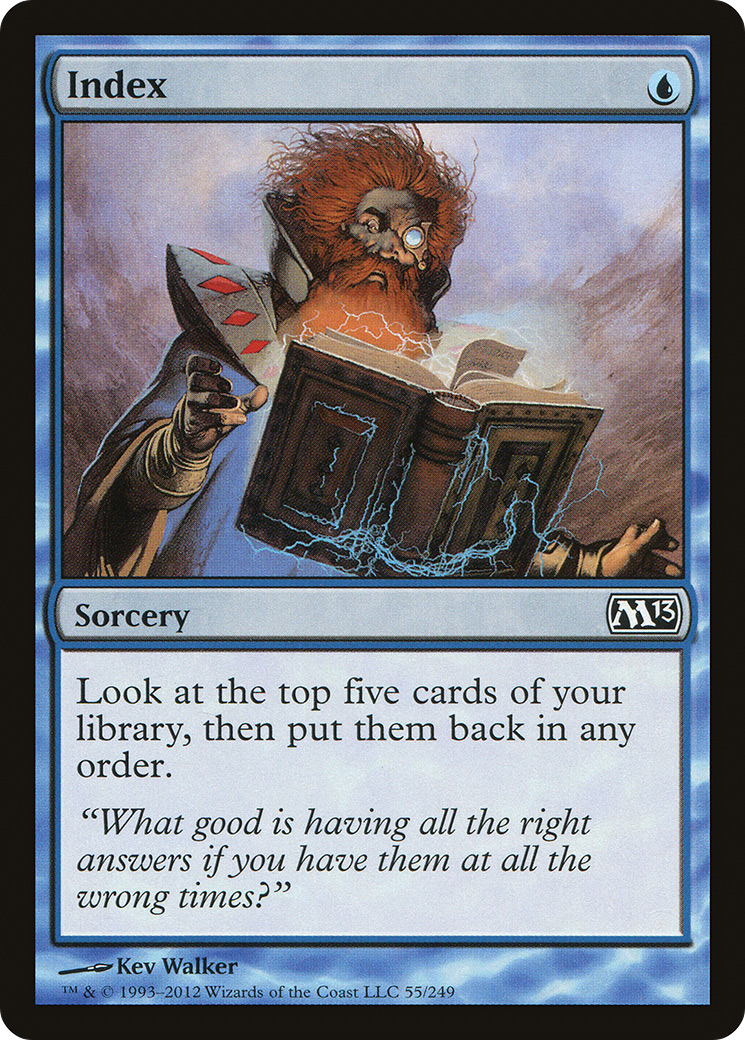 Index [Magic 2013] Foil