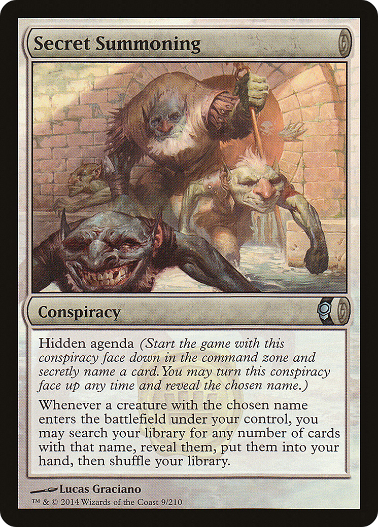Secret Summoning [Conspiracy] Foil