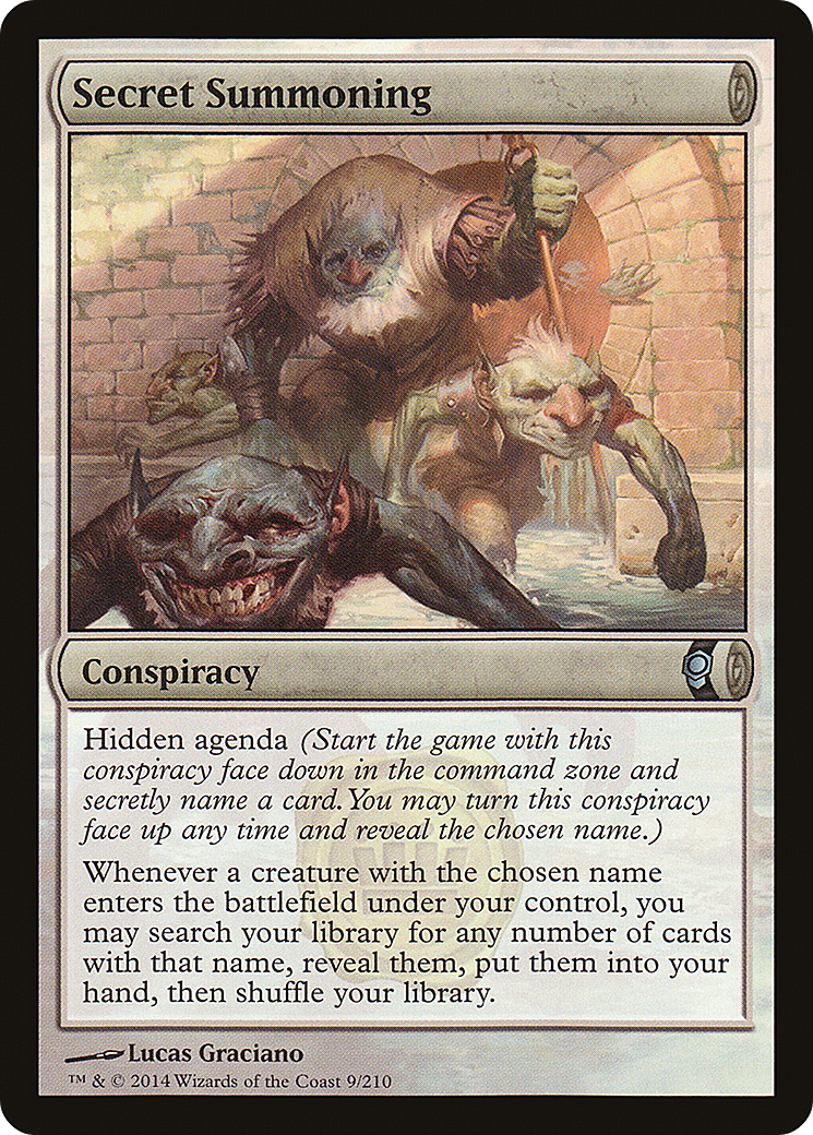 Secret Summoning [Conspiracy] Foil
