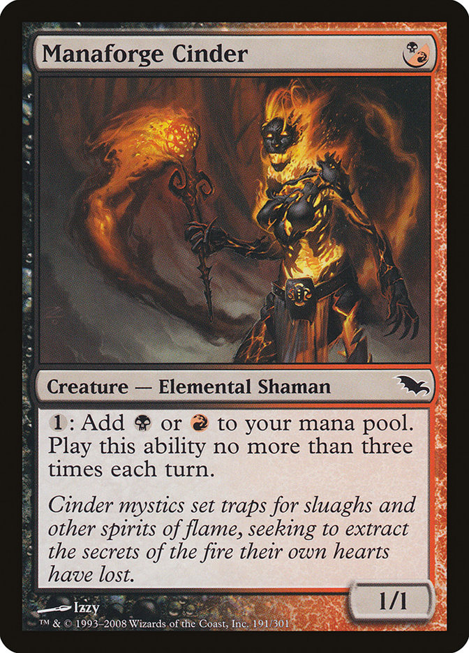 Manaforge Cinder 191/301 (Shadowmoor)  - Foil