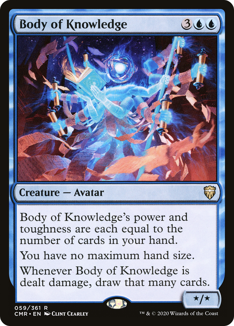 Body of Knowledge [Commander Legends] Foil