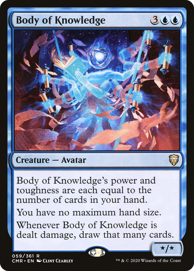 Body of Knowledge [Commander Legends] Foil
