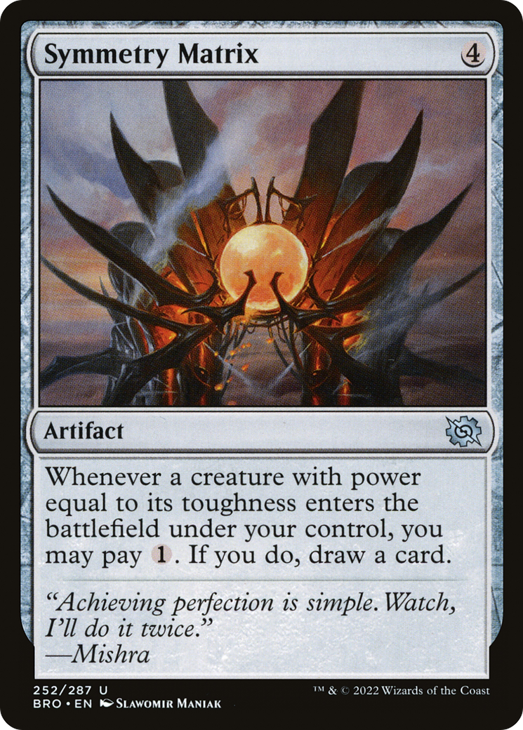 Symmetry Matrix [The Brothers' War] Foil