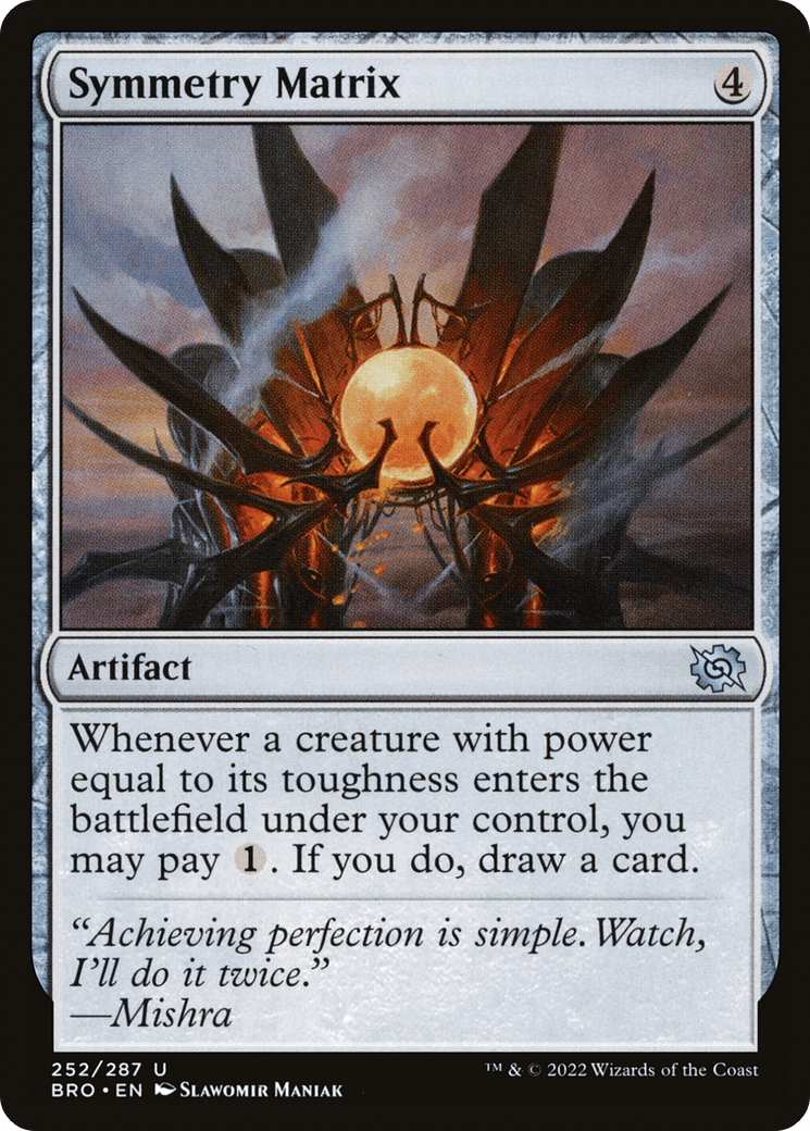 Symmetry Matrix [The Brothers' War] Foil