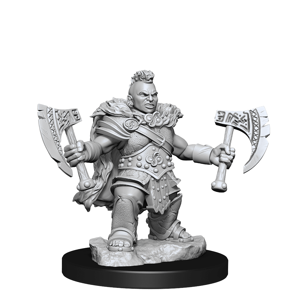 D&D Frameworks | Dwarf Barbarian Female