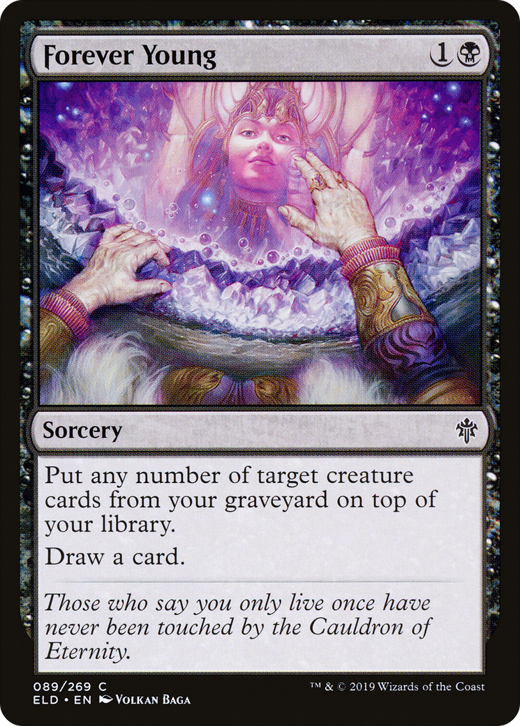 Forever Young [Throne of Eldraine] Foil