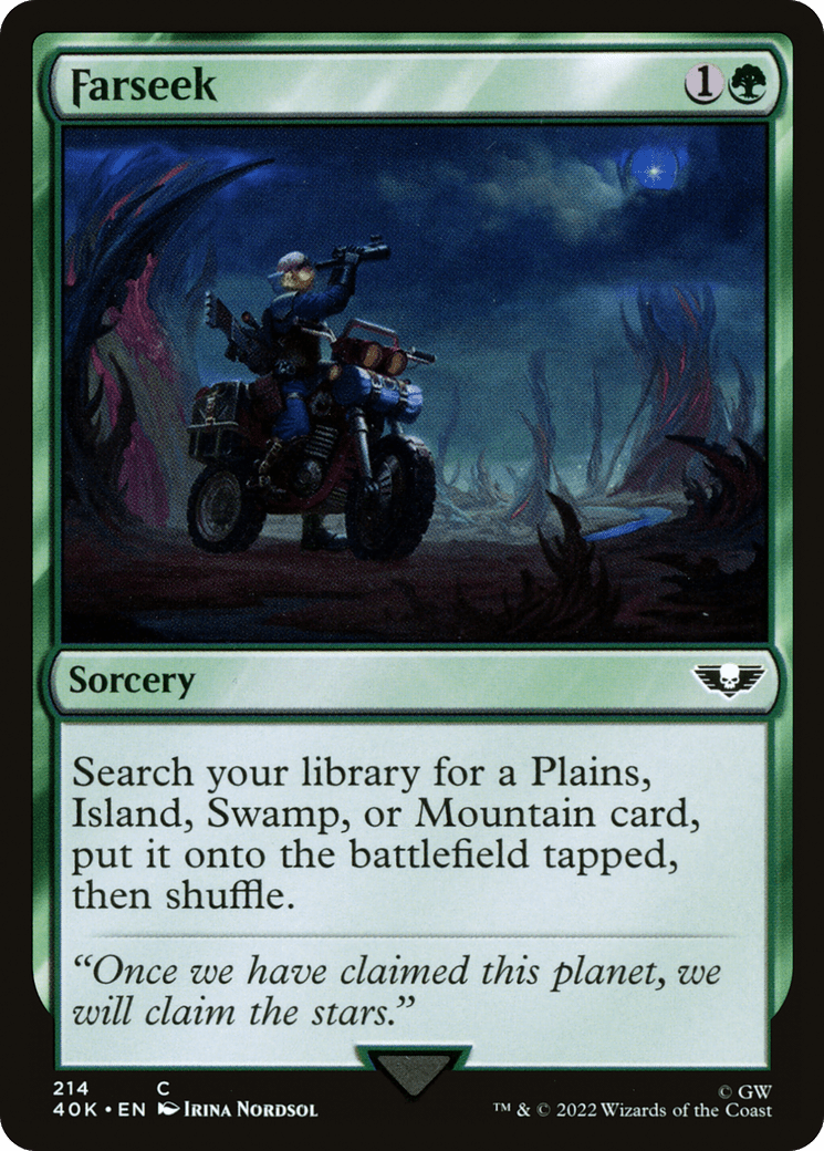 Farseek (214) [Warhammer 40,000 Commander]  Foil