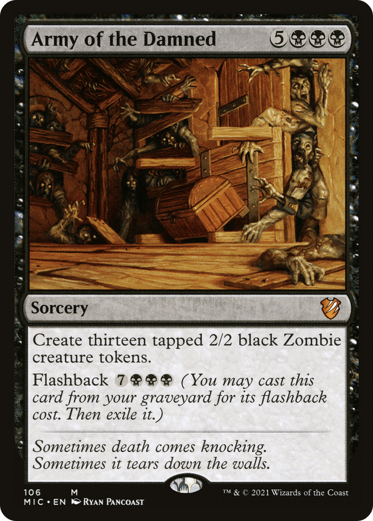 Army of the Damned [Innistrad: Midnight Hunt Commander]
