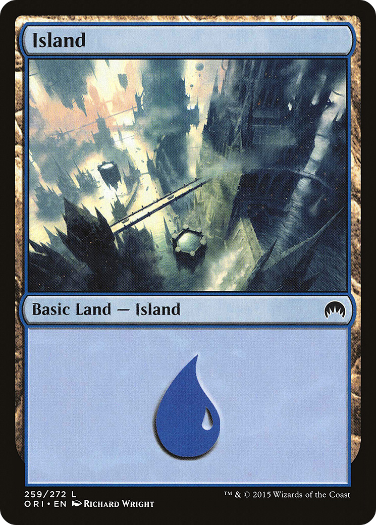 Island (259) [Magic Origins] Foil