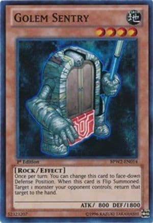Golem Sentry [BPW2-EN014] Super Rare