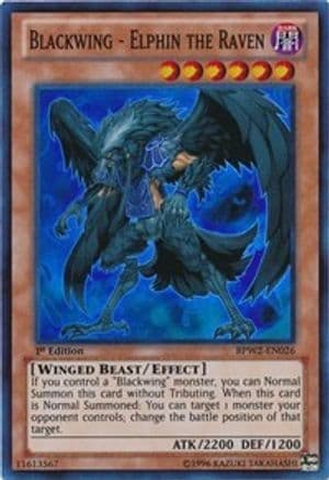 Blackwing - Elphin the Raven [BPW2-EN026] Super Rare