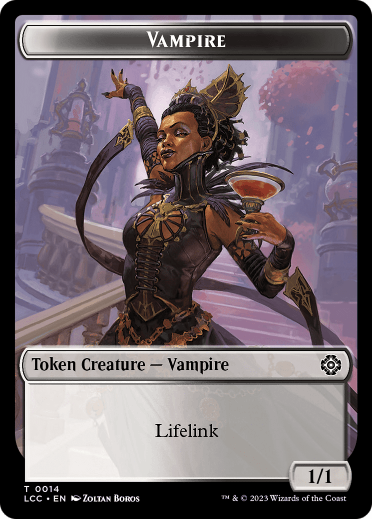 Vampire (TLCC-014) - The Lost Caverns of Ixalan Commander Tokens Foil