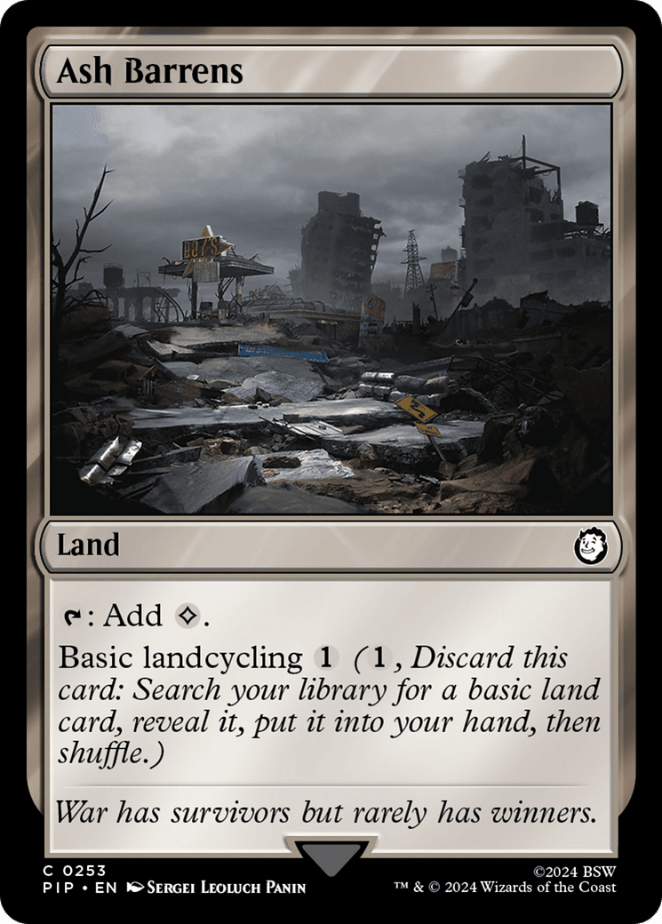 Ash Barrens [Fallout] Foil