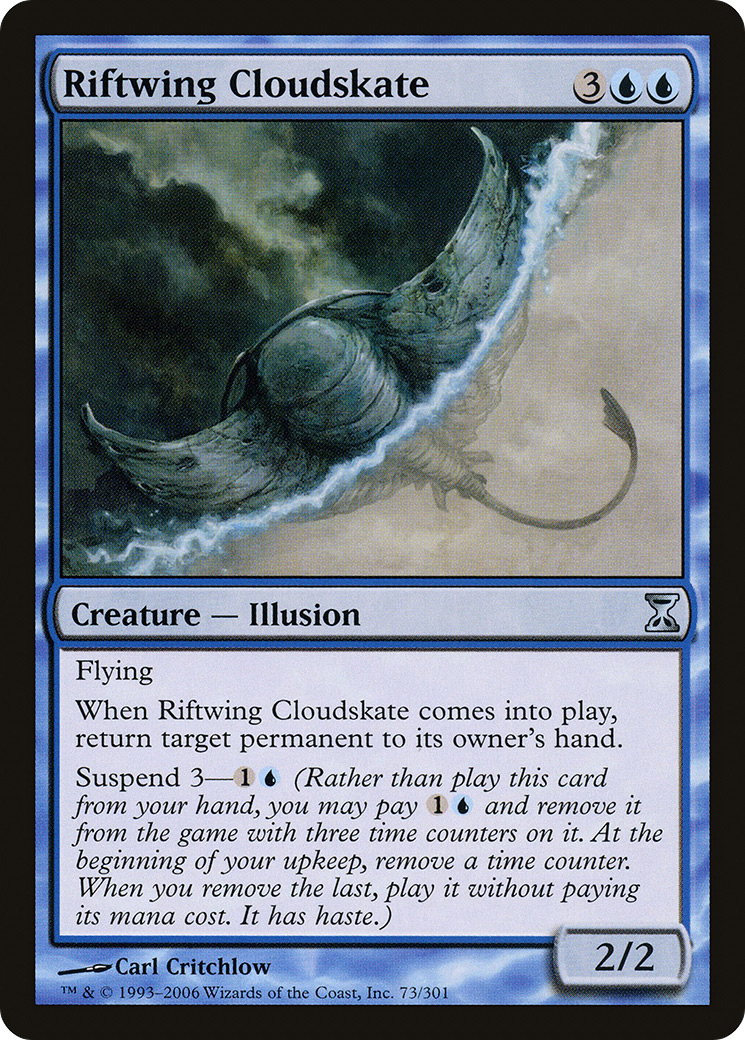 Riftwing Cloudskate [Time Spiral] Foil