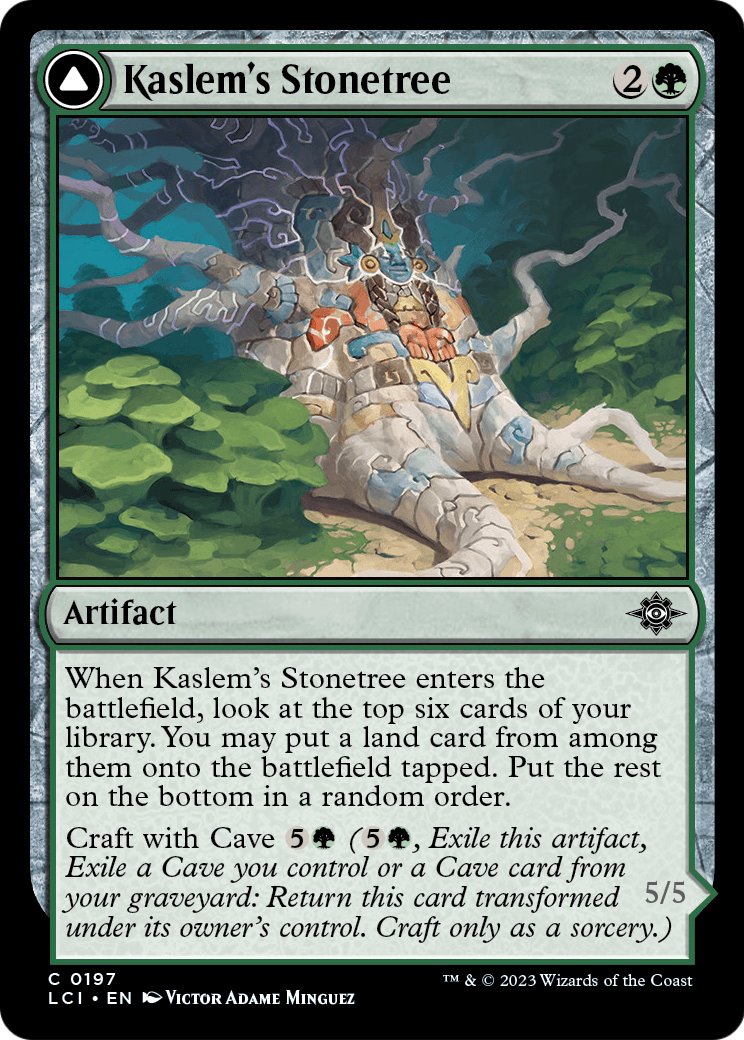 Kaslem's Stonetree [The Lost Caverns of Ixalan] Foil