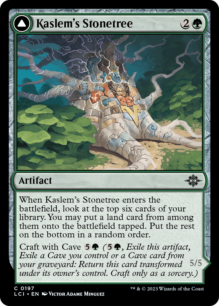 Kaslem's Stonetree [The Lost Caverns of Ixalan] Foil