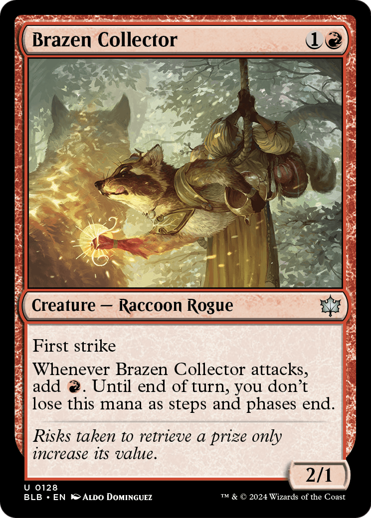 Brazen Collector [Bloomburrow] Foil