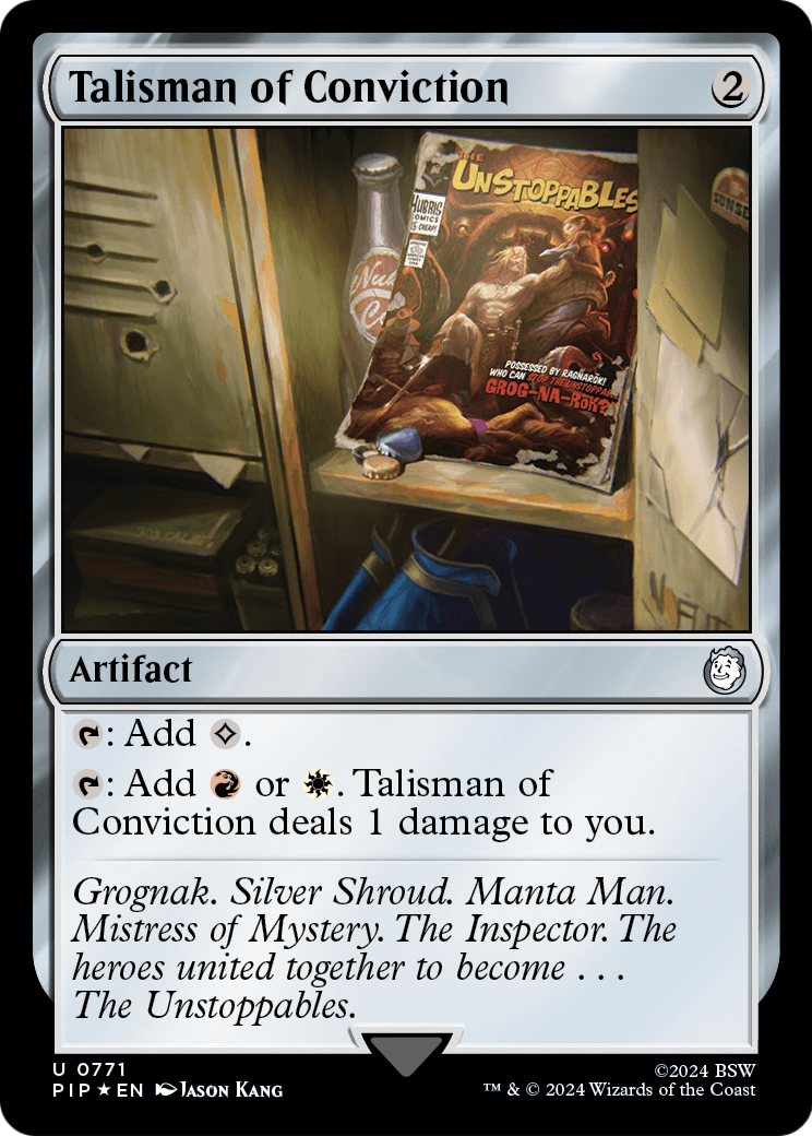 Talisman of Conviction (Surge Foil) [Fallout]