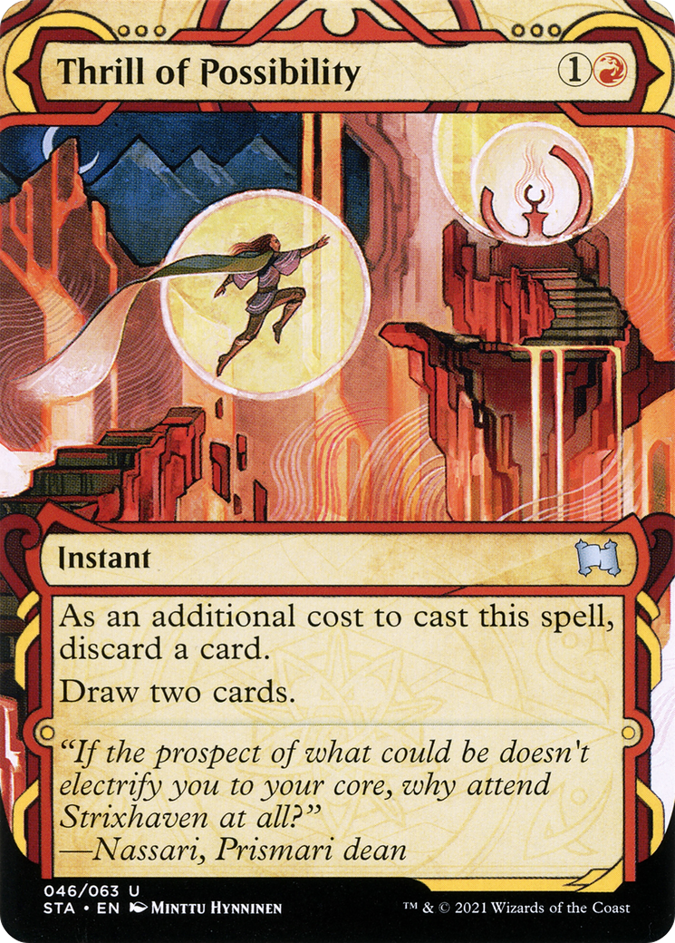 Thrill of Possibility [Strixhaven: School of Mages Mystical Archive] Foil